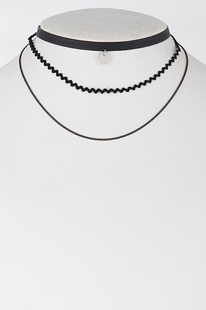 Simple Choker With Multi Layers 6FCE6